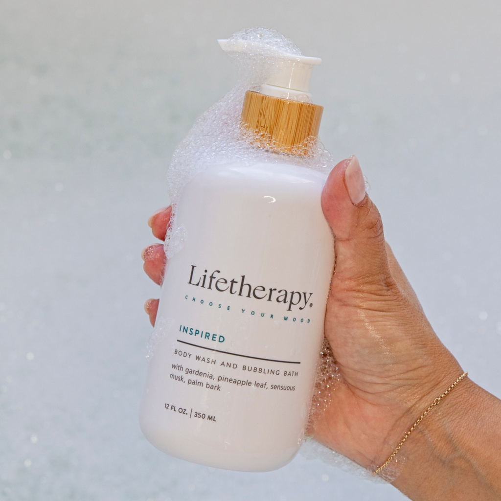 Inspired Body Wash & Bubbling Bath by Lifetherapy