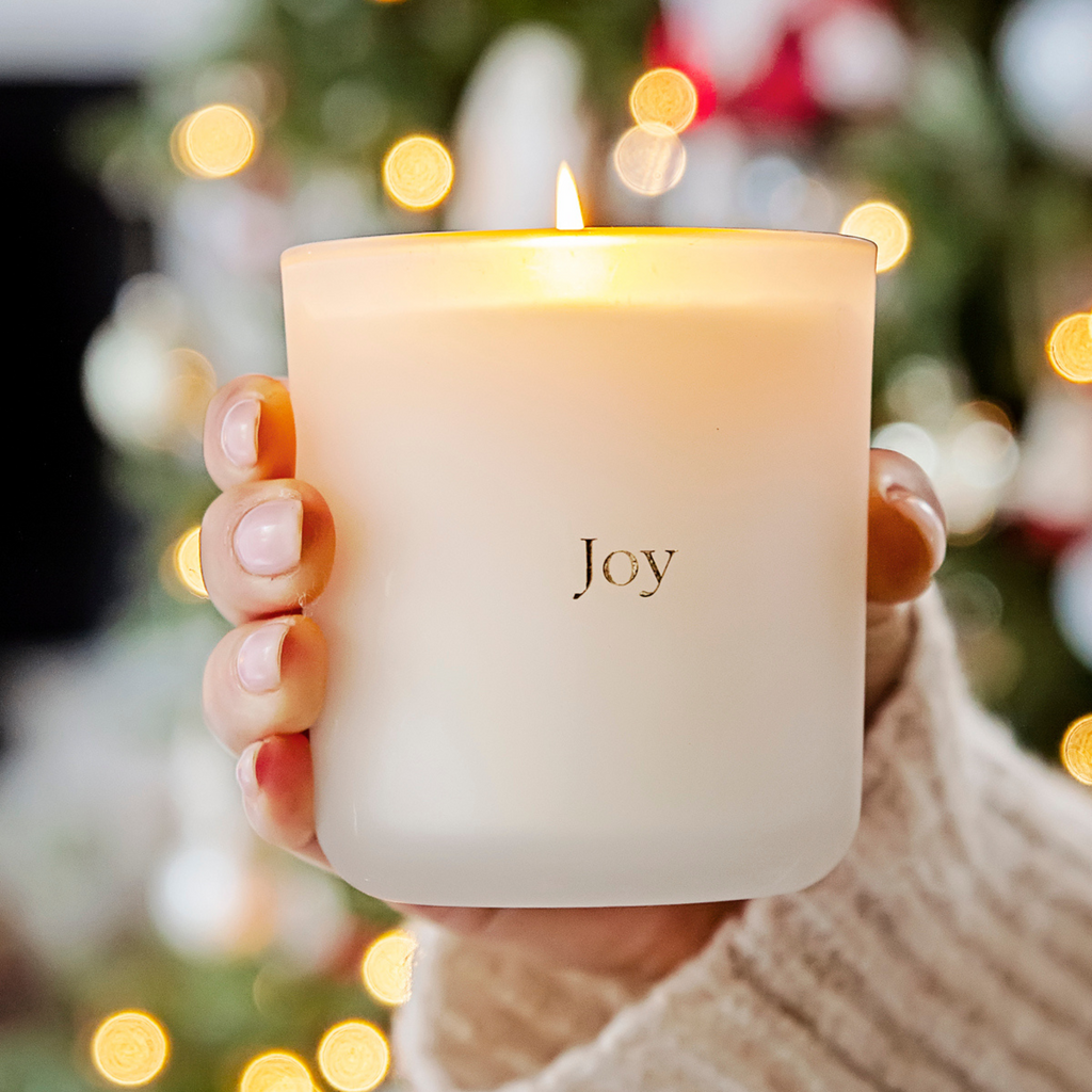 Joy Holiday Soy Candle by Lifetherapy